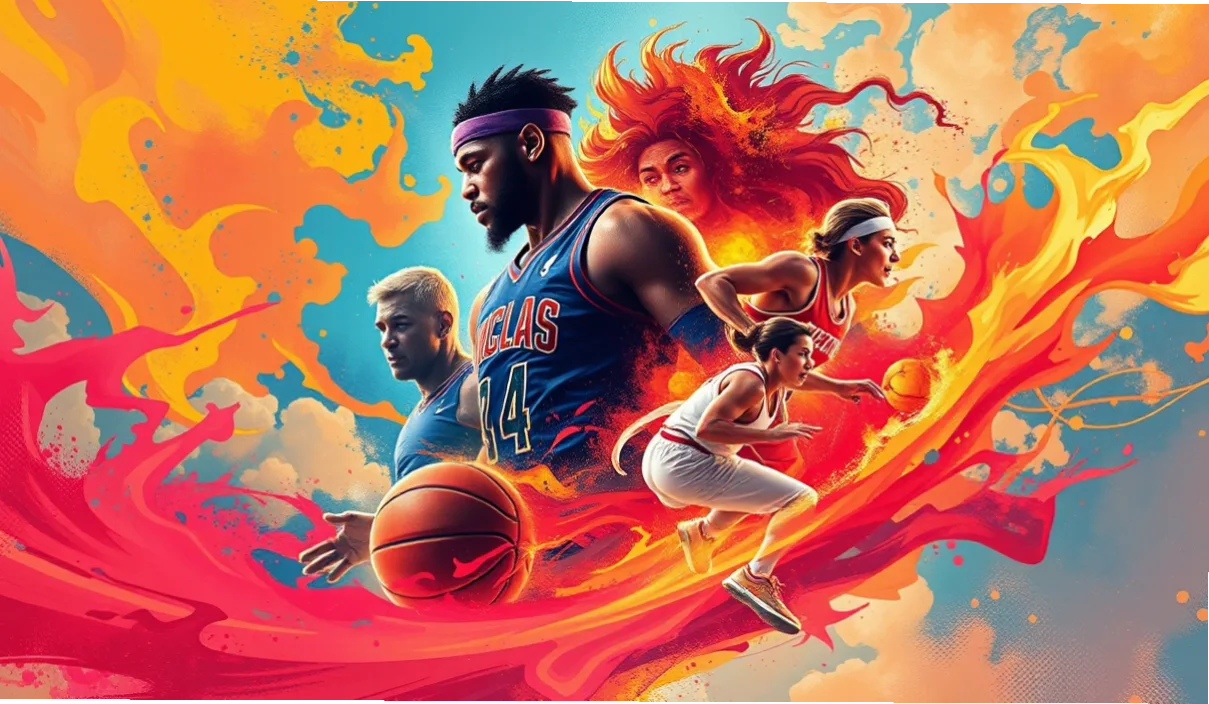NBA独行侠诺维茨基 示意图
